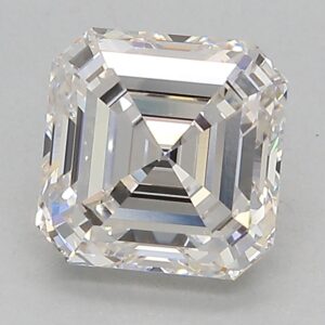 Lab Created 2.16 Carat G VS1 Asscher Diamond