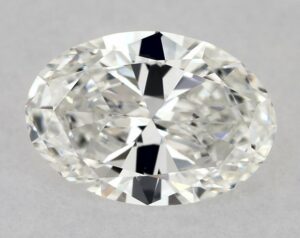 Natural 0.7 Carat G VS1 Oval Diamond