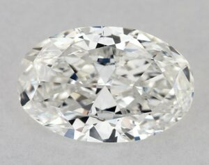 Natural 0.8 Carat G SI2 Oval Diamond