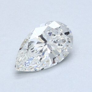 Natural 1.5 Carat F VS2 Pear Diamond