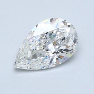Natural 2.01 Carat F VS2 Pear Diamond