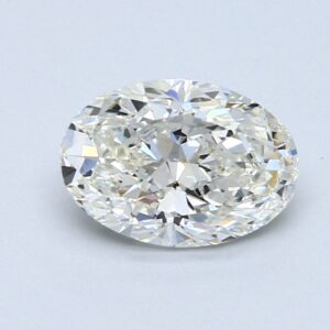Natural 2.01 Carat I SI1 Oval Diamond