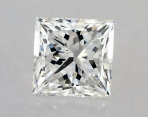 Natural 1.5 Carat G SI2 Princess Diamond