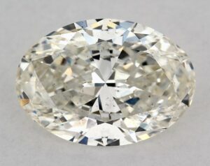 Natural 1.75 Carat J SI1 Oval Diamond