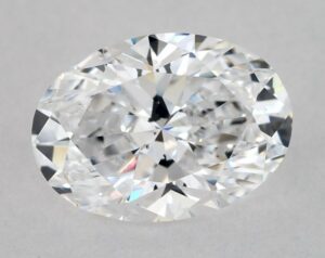 Natural 1.51 Carat D SI1 Oval Diamond