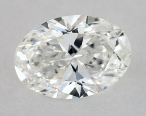 Natural 1 Carat E VVS2 Oval Diamond