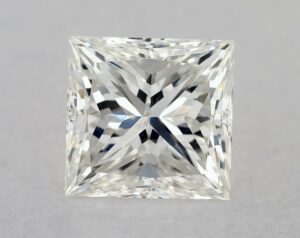 Natural 1.51 Carat I SI2 Princess Diamond