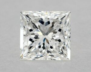Natural 2.06 Carat I SI2 Princess Diamond