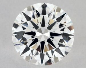 Natural 2 Carat D VVS2 Round Diamond