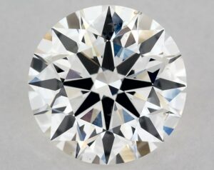 Natural 2.08 Carat G SI1 Round Diamond