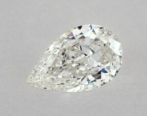 Natural 1.55 Carat H SI2 Pear Diamond