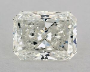 Natural 2.04 Carat H VS2 Radiant Diamond