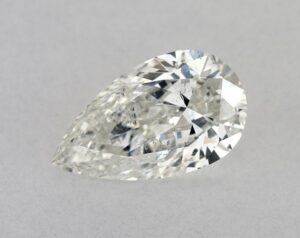 Natural 1 Carat I SI2 Pear Diamond