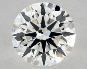 Natural 1.07 Carat H VVS2 Round Diamond