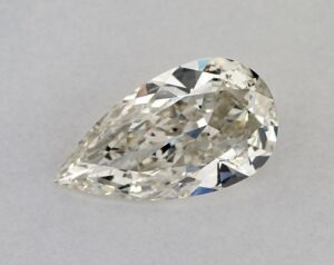 Natural 2 Carat K SI2 Pear Diamond