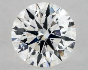Natural 1.5 Carat F SI2 Round Diamond