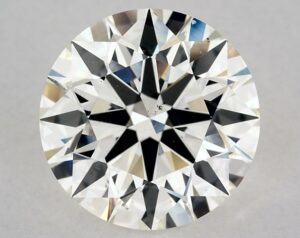 Natural 3.03 Carat J SI1 Round Diamond