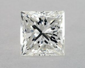 Natural 2 Carat I SI1 Princess Diamond