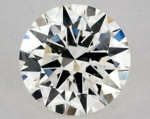 Natural 2 Carat J SI2 Round Diamond