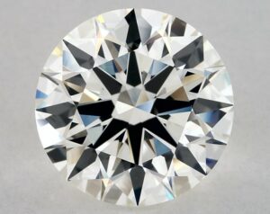 Natural 4.12 Carat K VVS2 Round Diamond