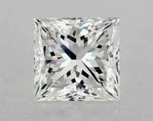 Natural 2.08 Carat F VS2 Princess Diamond