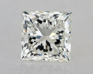 Natural 2.53 Carat J SI2 Princess Diamond