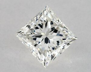 Natural 1.2 Carat I SI2 Princess Diamond