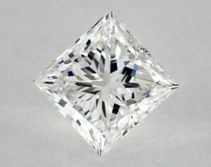 Natural 2.02 Carat F VS2 Princess Diamond