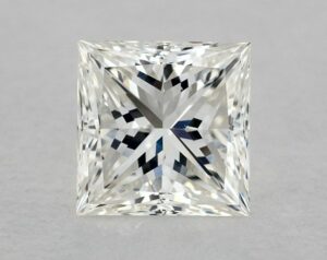 Natural 1.3 Carat I SI1 Princess Diamond