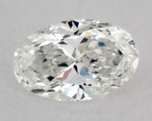 Natural 1.05 Carat G SI2 Oval Diamond