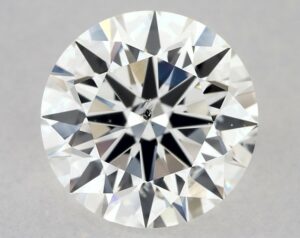 Natural 1.5 Carat H SI2 Round Diamond