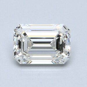 Natural 1.1 Carat H VVS1 Emerald Diamond