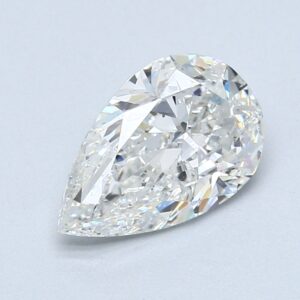Natural 2.01 Carat H SI2 Pear Diamond