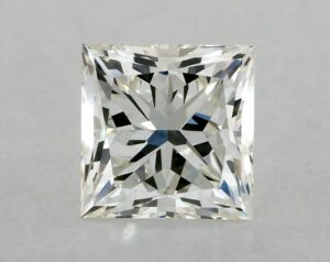 Natural 1.52 Carat K VVS2 Princess Diamond