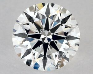 Natural 2.01 Carat D SI2 Round Diamond