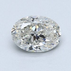 Natural 1.7 Carat I SI2 Oval Diamond
