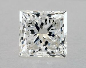 Natural 2 Carat H SI2 Princess Diamond