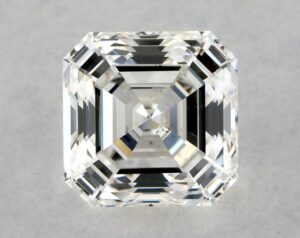 Natural 1.1 Carat G VS2 Asscher Diamond