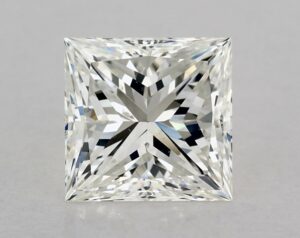 Natural 2.03 Carat G SI1 Princess Diamond