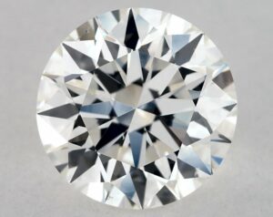 Natural 2.01 Carat I SI1 Round Diamond