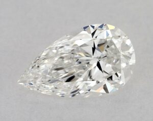 Natural 1.02 Carat F VVS1 Pear Diamond
