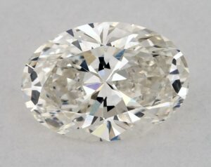 Natural 1.03 Carat J VVS2 Oval Diamond