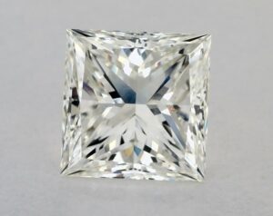 Natural 3.51 Carat J VS2 Princess Diamond