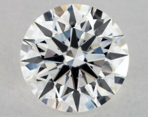 Natural 1.01 Carat H SI1 Round Diamond