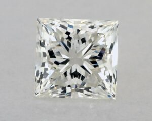 Natural 2.58 Carat J VS2 Princess Diamond