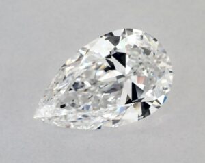 Natural 2.09 Carat D VVS1 Pear Diamond