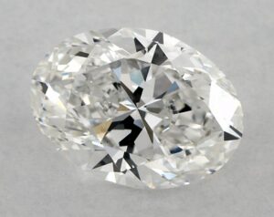 Natural 1.5 Carat F VS1 Oval Diamond