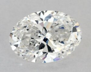 Natural 2.01 Carat D SI1 Oval Diamond