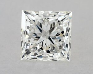 Natural 1.35 Carat H VS2 Princess Diamond