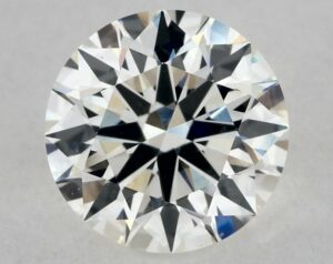 Natural 1.59 Carat H SI1 Round Diamond